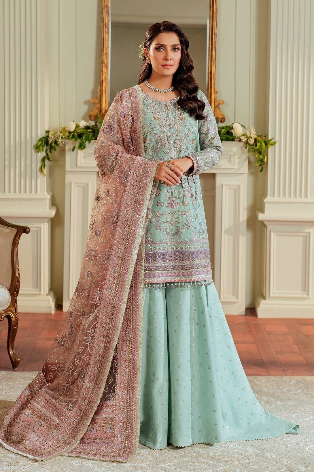 EMBROIDERED NET CH13 - 08 - NEW NAMAL PRET