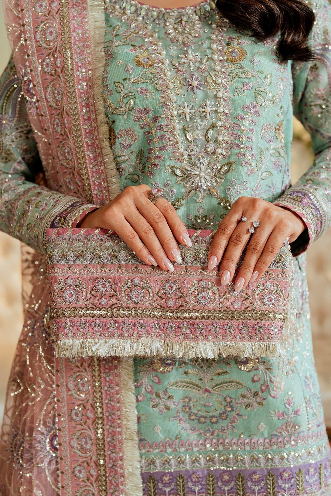 EMBROIDERED NET CH13 - 08 - NEW NAMAL PRET