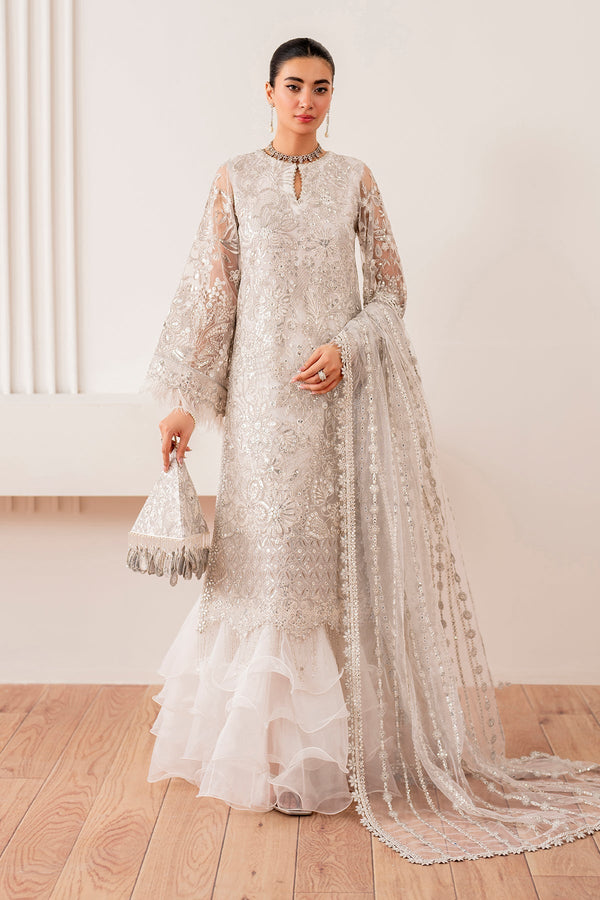 EMBROIDERED NET UF - 703 - NEW NAMAL PRET