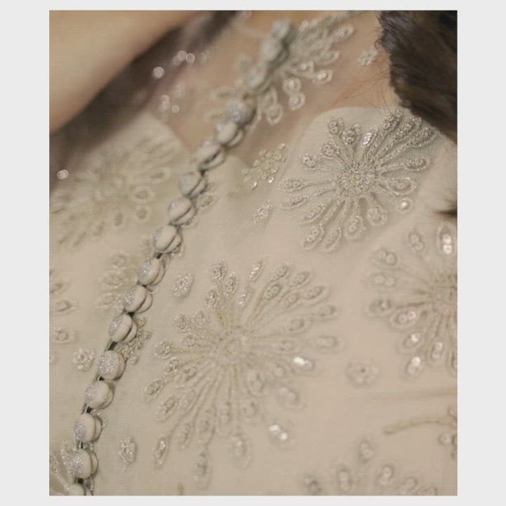 EMBROIDERED NET UN - 4001 - Namal Pret