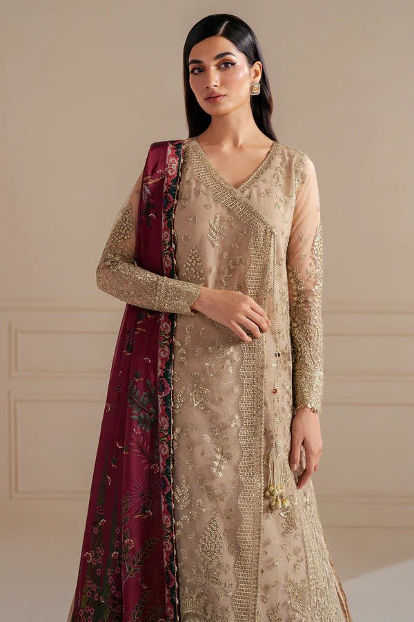 EMBROIDERED NET UN - 4022 - NEW NAMAL PRET