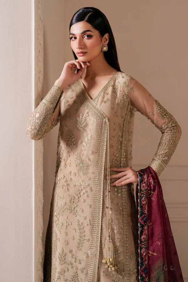 EMBROIDERED NET UN - 4022 - NEW NAMAL PRET