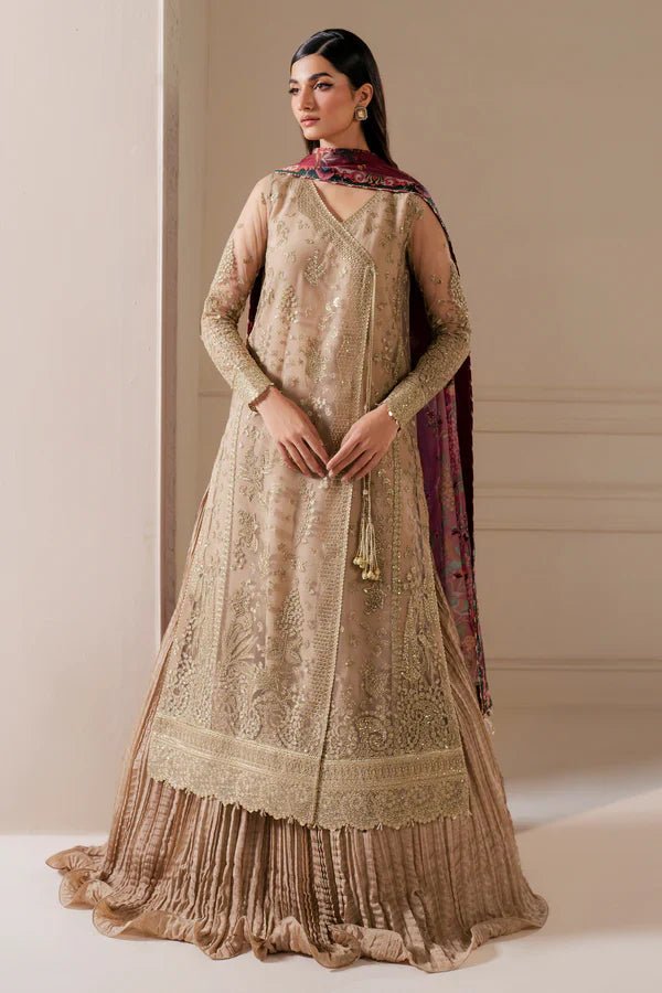 EMBROIDERED NET UN - 4022 - NEW NAMAL PRET