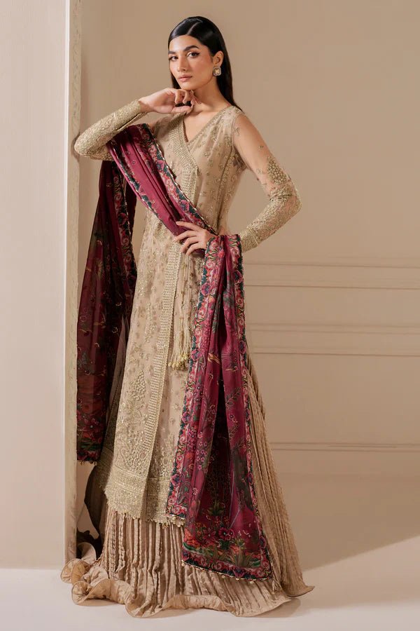 EMBROIDERED NET UN - 4022 - NEW NAMAL PRET