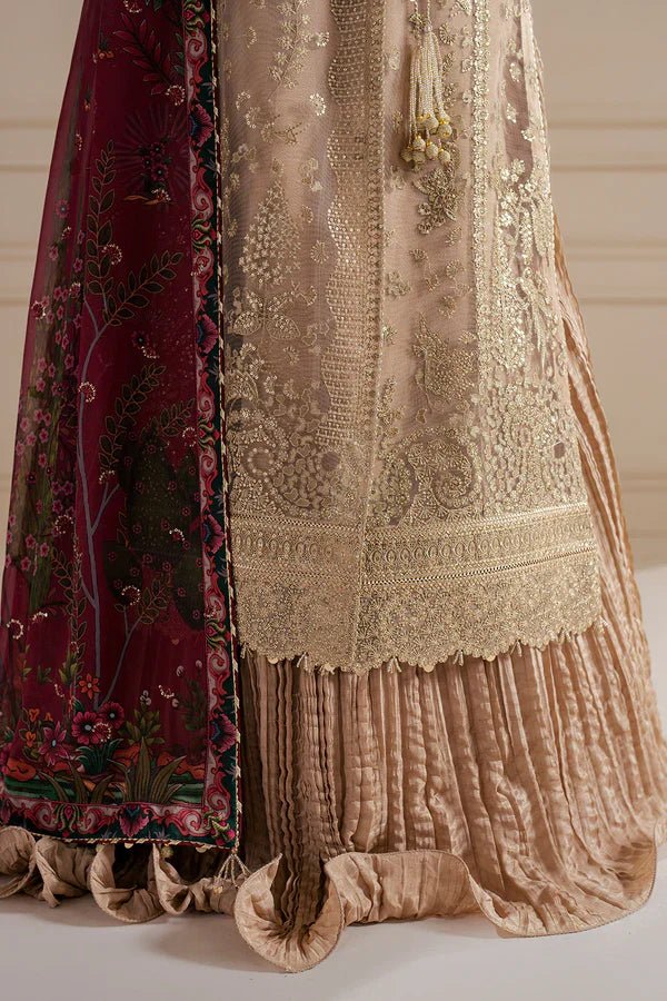 EMBROIDERED NET UN - 4022 - NEW NAMAL PRET
