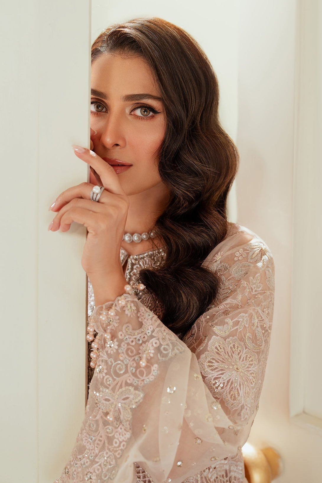 EMBROIDERED ORGANZA CH13 - 04 - NEW NAMAL PRET