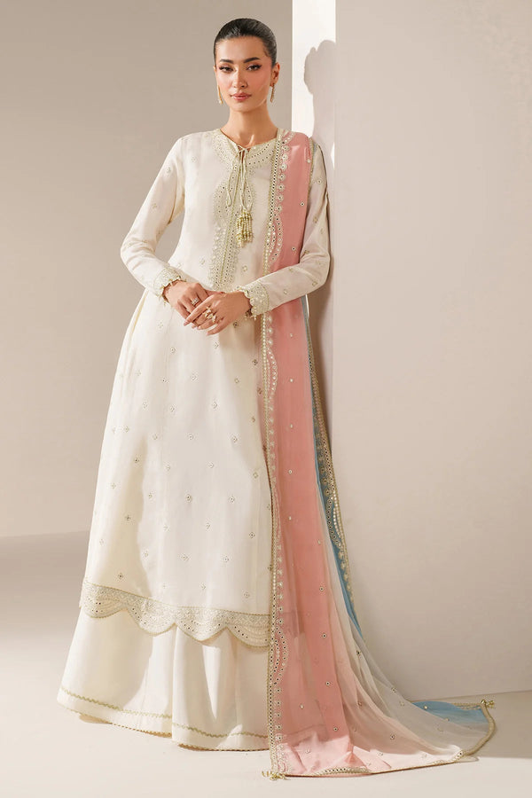 Embroidered Raw Silk UR - 7059 - NEW NAMAL PRET