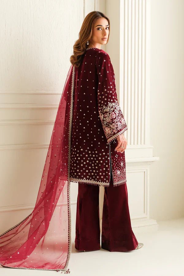 EMBROIDERED VELVET UF - 743 - NEW NAMAL PRET