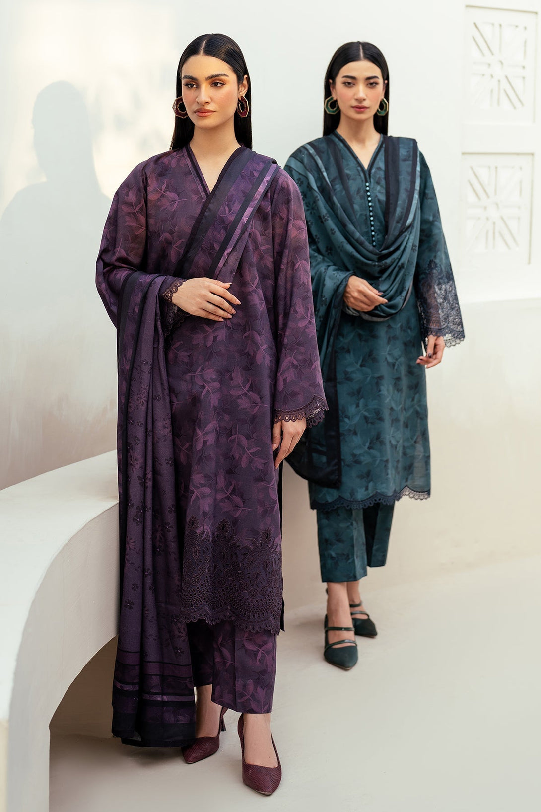 EMBROIDERED VISCOSE UF - 4018 - NEW NAMAL PRET