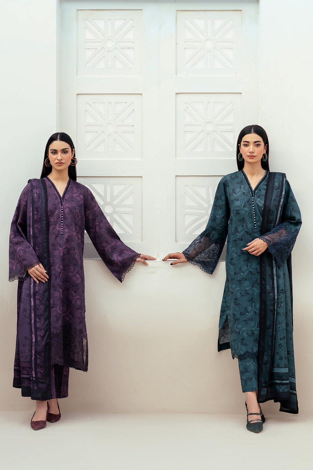 EMBROIDERED VISCOSE UF - 4018 - NEW NAMAL PRET