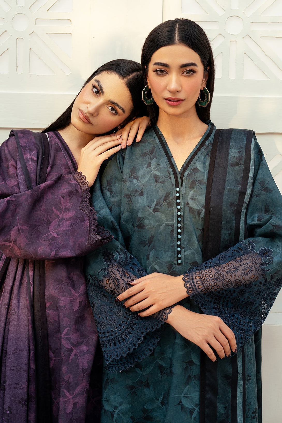 EMBROIDERED VISCOSE UF - 4018 - NEW NAMAL PRET
