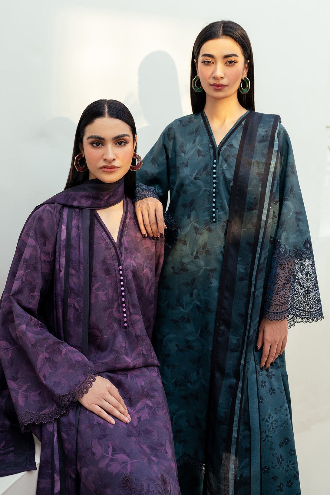 EMBROIDERED VISCOSE UF - 4018 - NEW NAMAL PRET