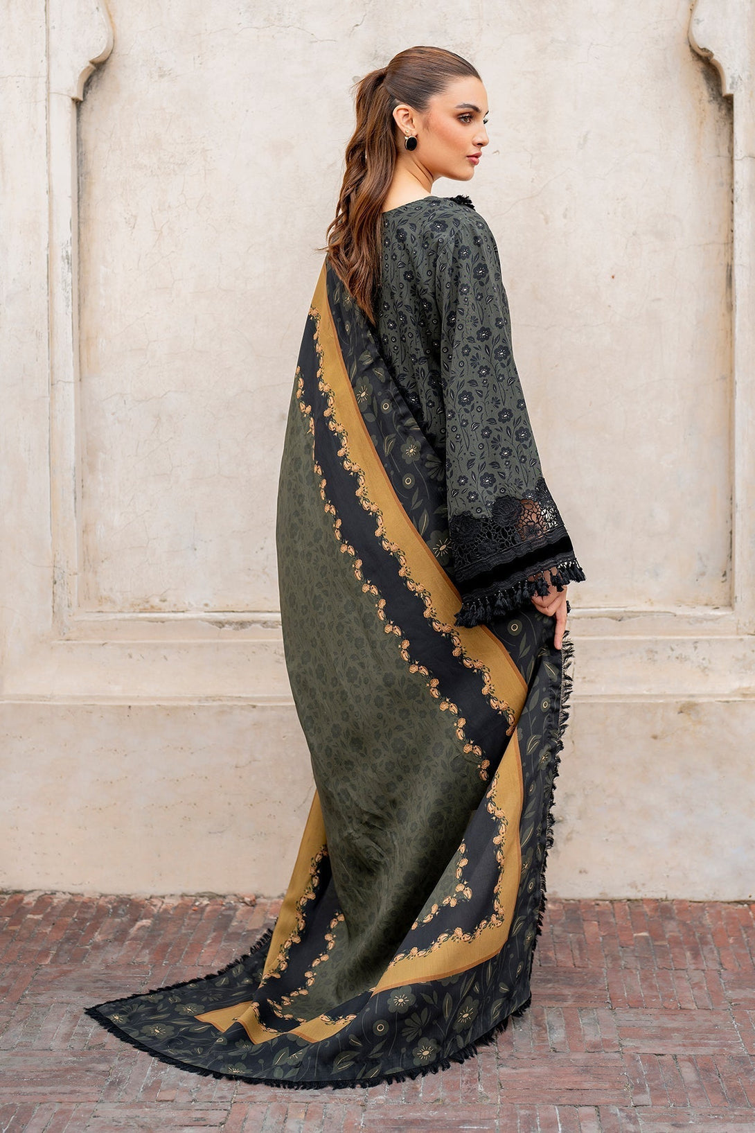 EMBROIDERED VISCOSE UF - 727 - NEW NAMAL PRET