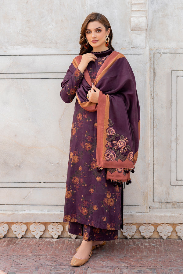 EMBROIDERED VISCOSE UF - 736 - NEW NAMAL PRET