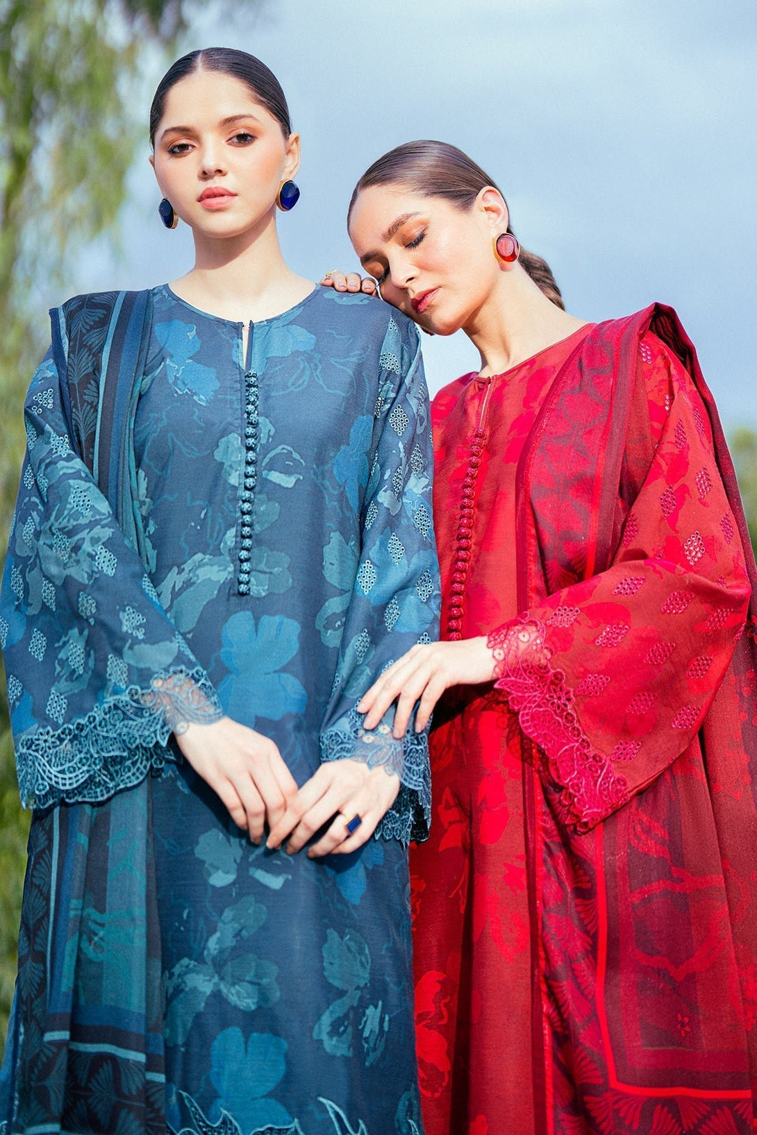 EMBROIDERED VISCOSE UF - 780 - NEW NAMAL PRET