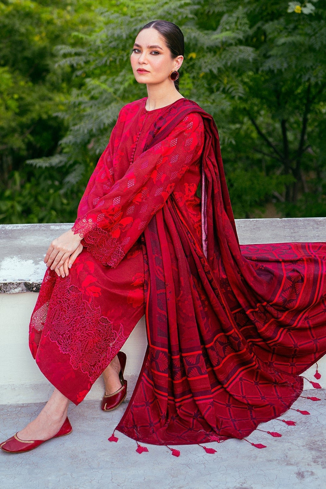 EMBROIDERED VISCOSE UF - 780 - NEW NAMAL PRET