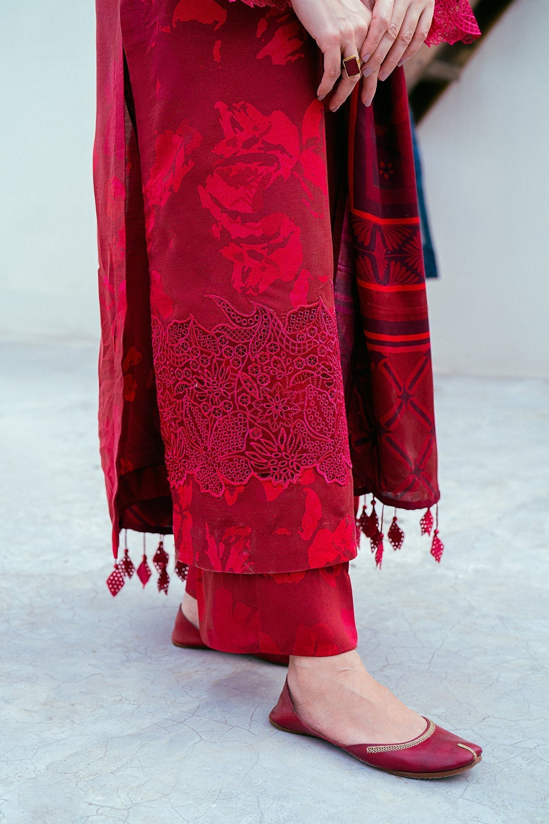 EMBROIDERED VISCOSE UF - 780 - NEW NAMAL PRET