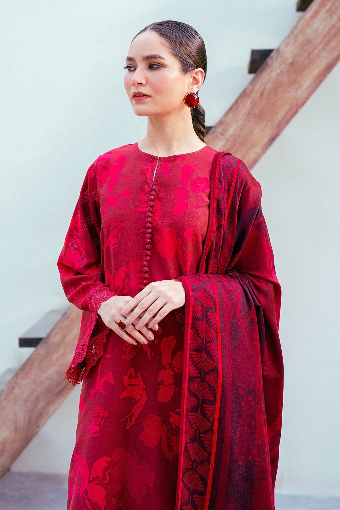 EMBROIDERED VISCOSE UF - 780 - NEW NAMAL PRET