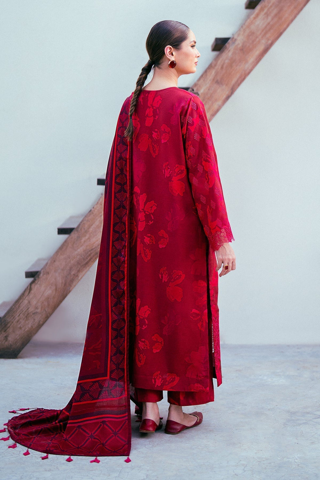 EMBROIDERED VISCOSE UF - 780 - NEW NAMAL PRET