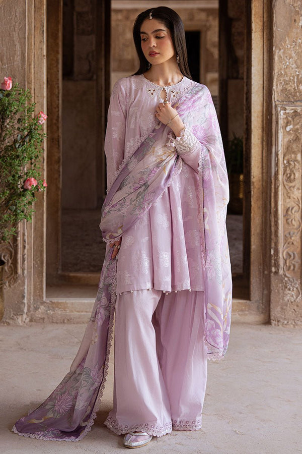 LAVENDER BLISS - 3PC JACQUARD SUIT - NEW NAMAL PRET