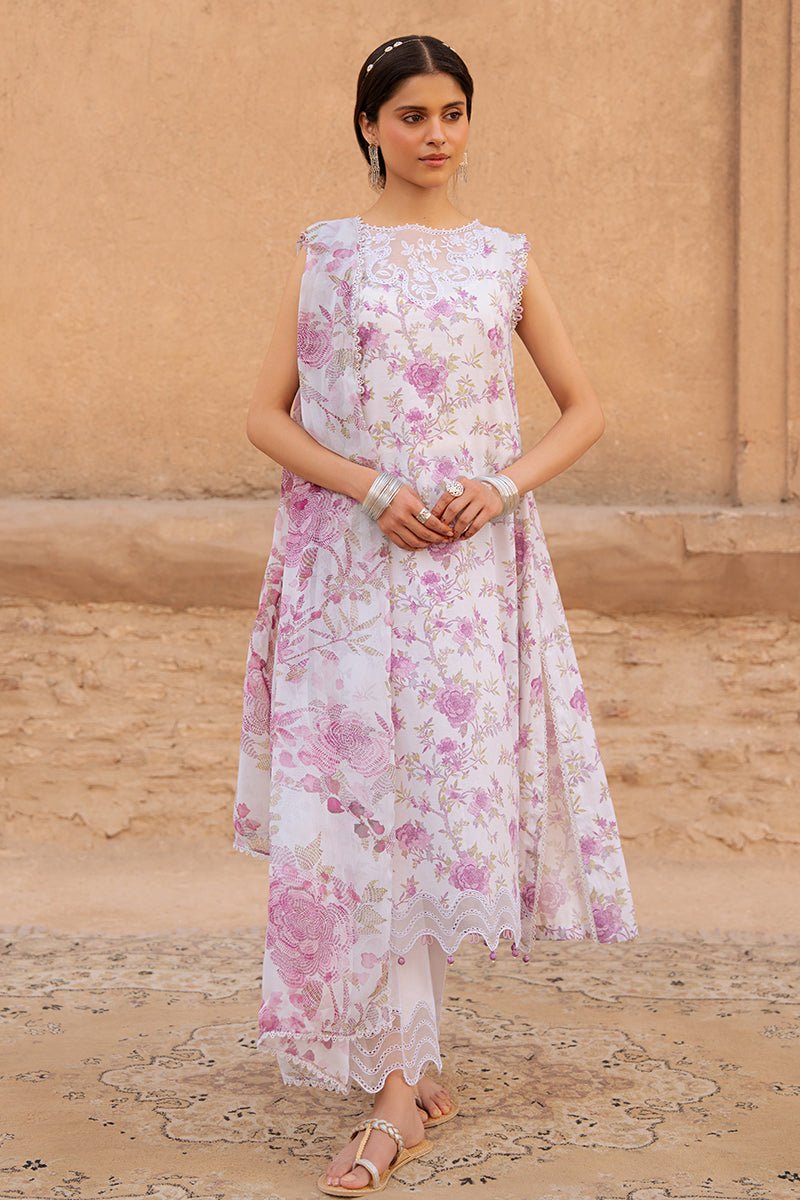 LILAC HINT - 3PC PRINTED LAWN SUIT - NEW NAMAL PRET