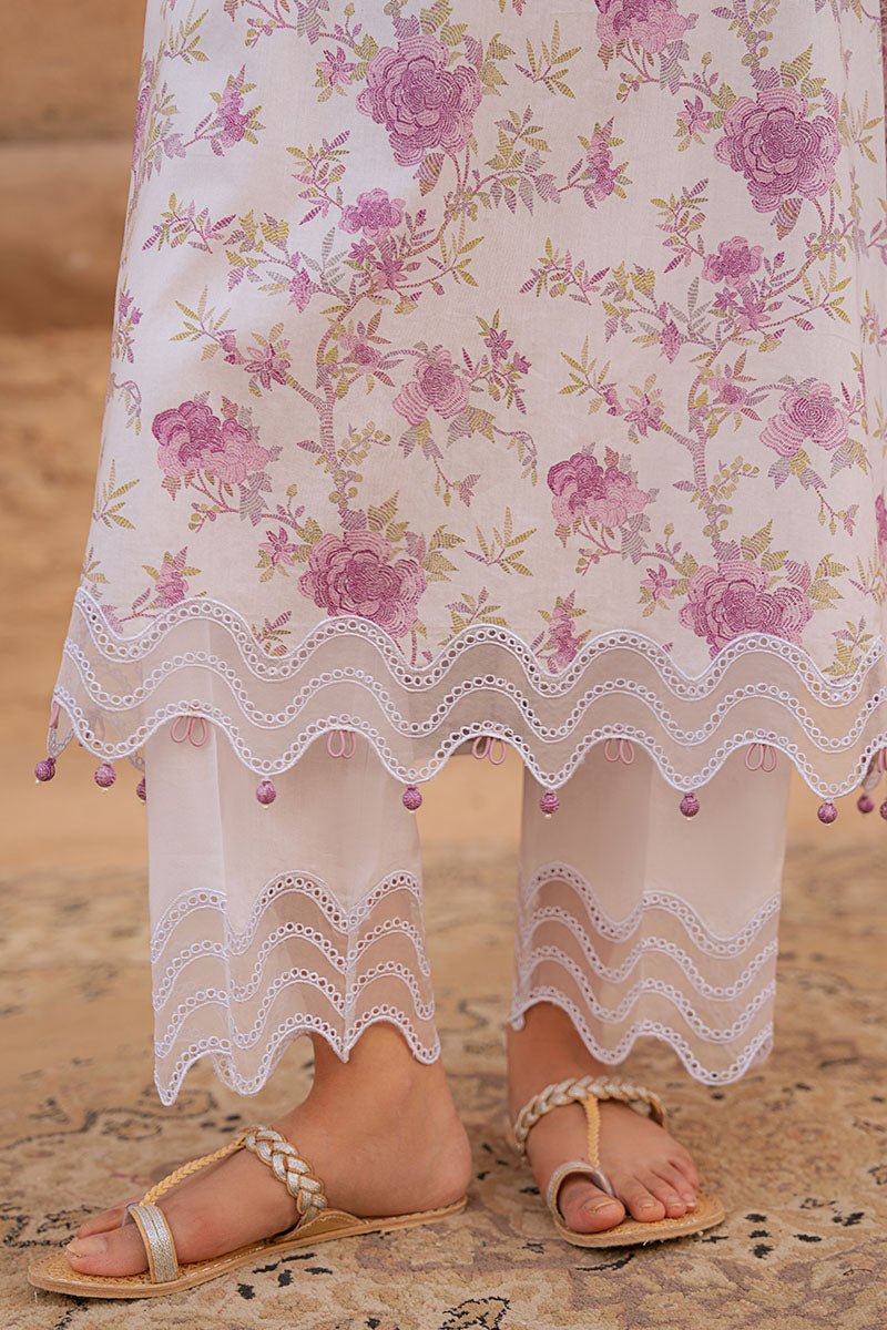 LILAC HINT - 3PC PRINTED LAWN SUIT - NEW NAMAL PRET