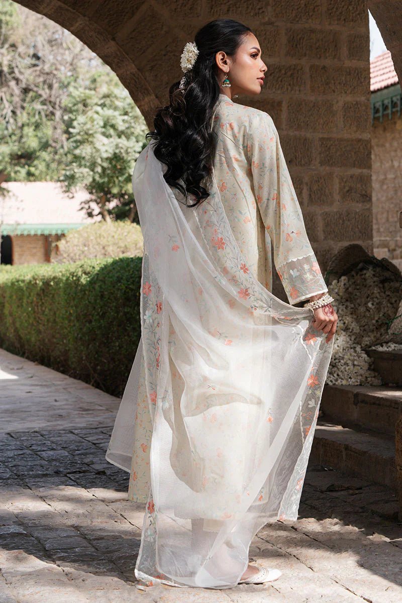 LIME DEW - 3 PC PRINTED LAWN SUIT - NEW NAMAL PRET
