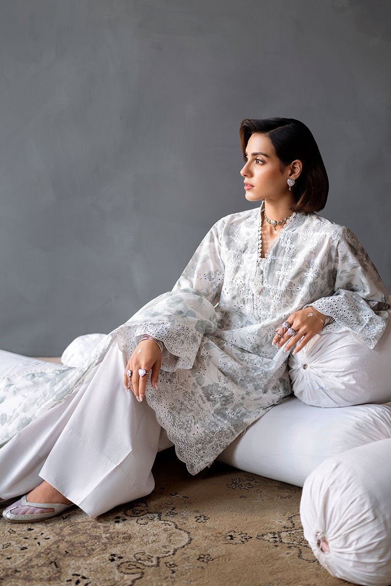 MESH BLOOM - 3PC PRINTED LAWN SUIT - NEW NAMAL PRET
