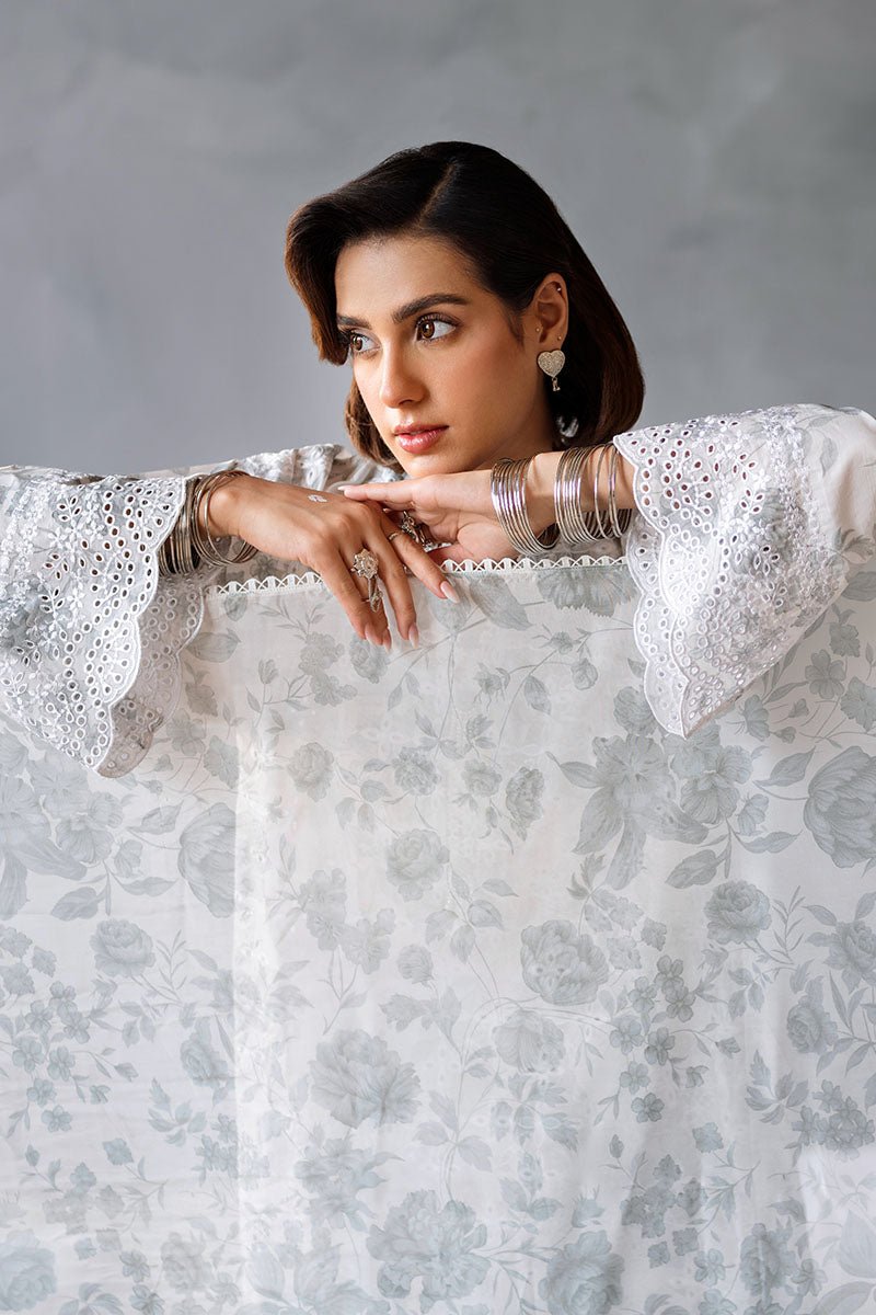 MESH BLOOM - 3PC PRINTED LAWN SUIT - NEW NAMAL PRET