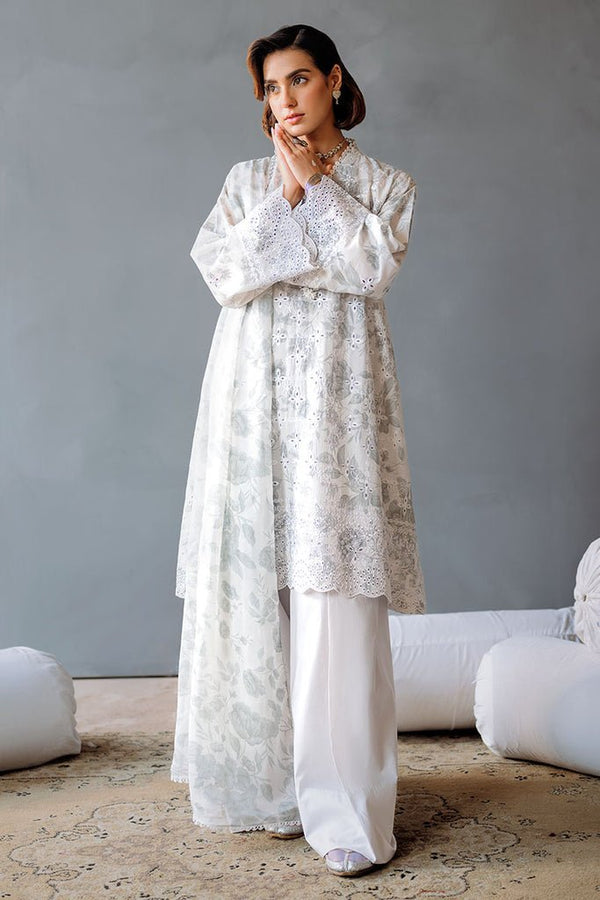 MESH BLOOM - 3PC PRINTED LAWN SUIT - NEW NAMAL PRET