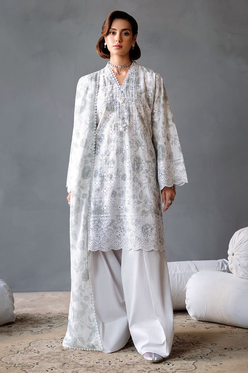 MESH BLOOM - 3PC PRINTED LAWN SUIT - NEW NAMAL PRET
