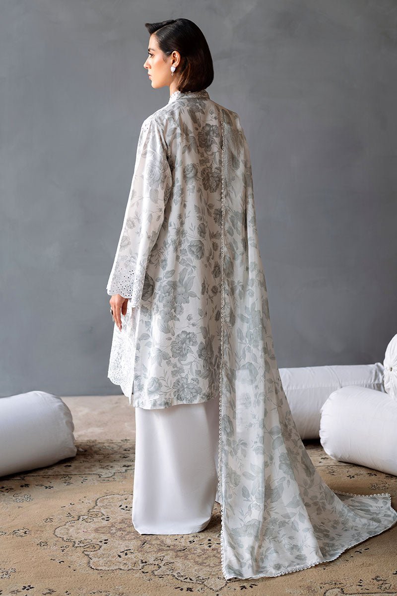 MESH BLOOM - 3PC PRINTED LAWN SUIT - NEW NAMAL PRET