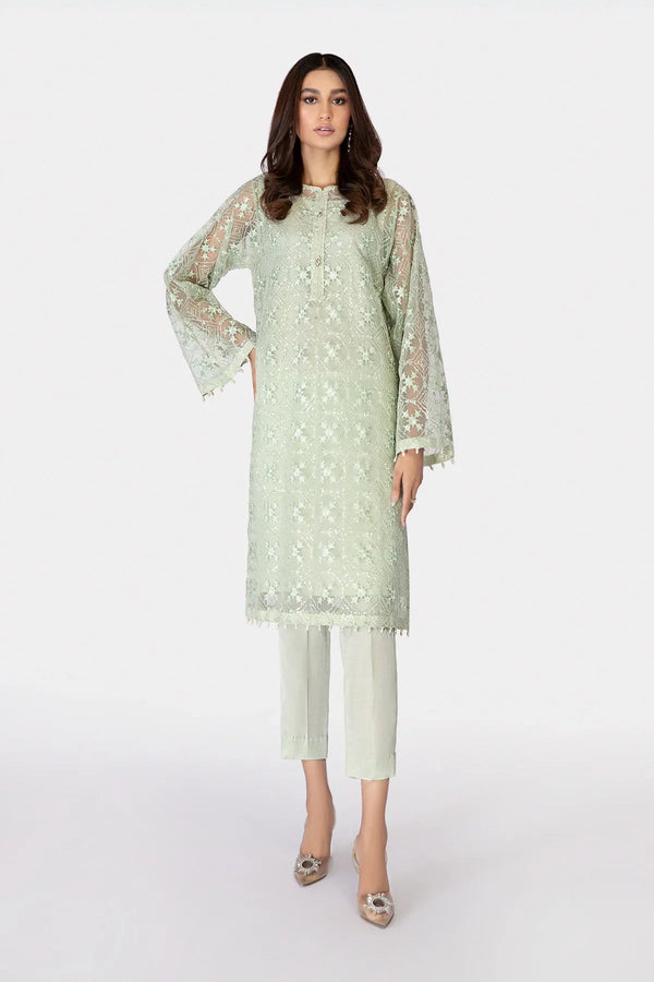 M.Luxe Fabrics LF - 323 - Aqua - NEW NAMAL PRET