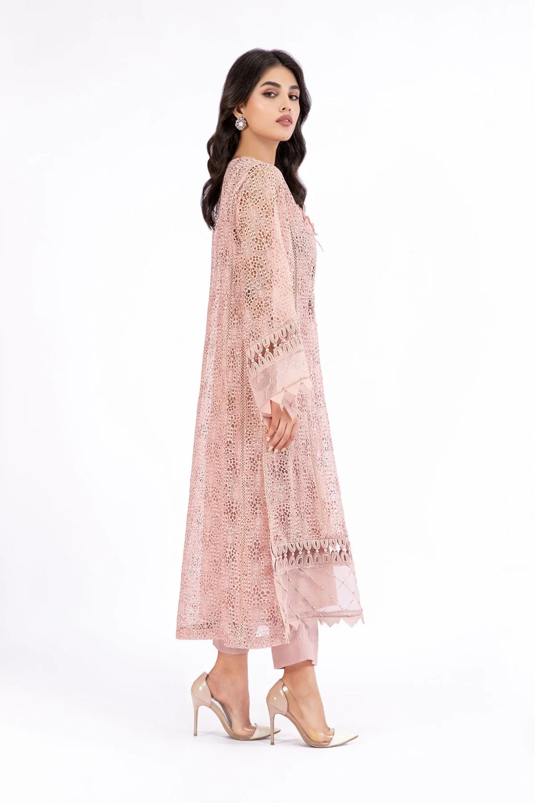 M.Luxe Fabrics Pink LF - 513 - NEW NAMAL PRET