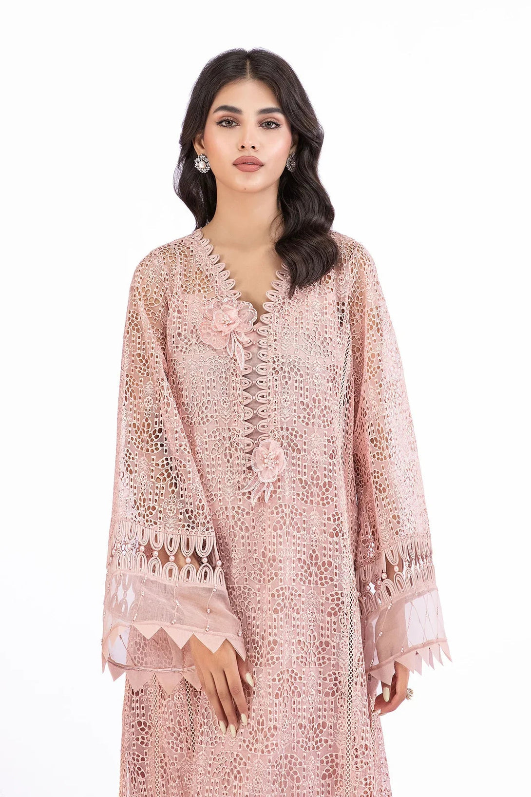 M.Luxe Fabrics Pink LF - 513 - NEW NAMAL PRET