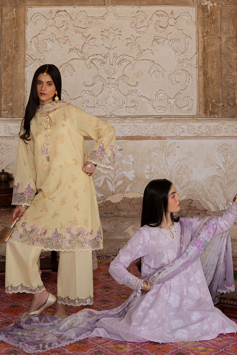 RADIANT MUSE - 3PC JACQUARD SUIT - NEW NAMAL PRET