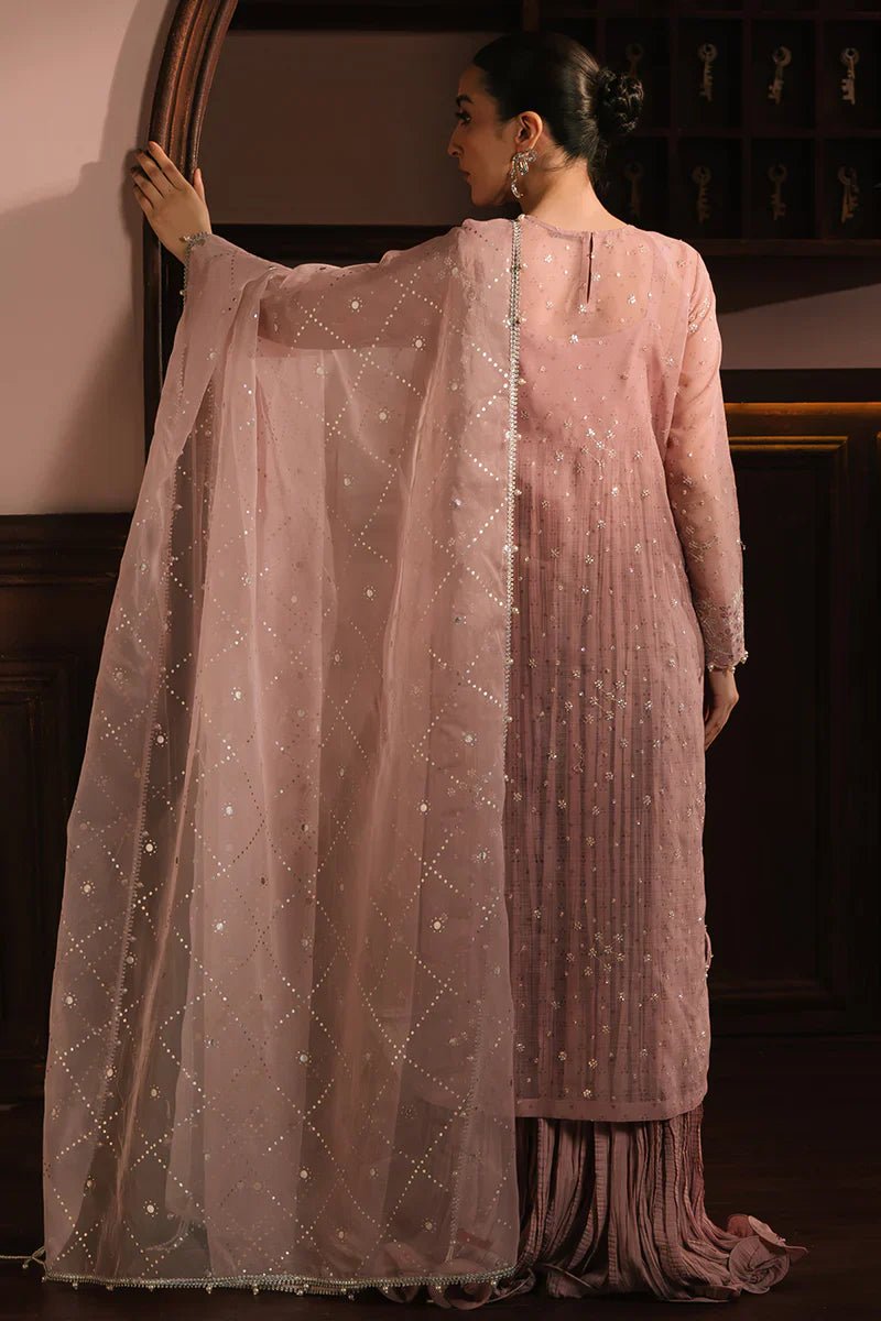 ROSY WHISPER - 4PC NET EMBROIDERED SUIT - NEW NAMAL PRET