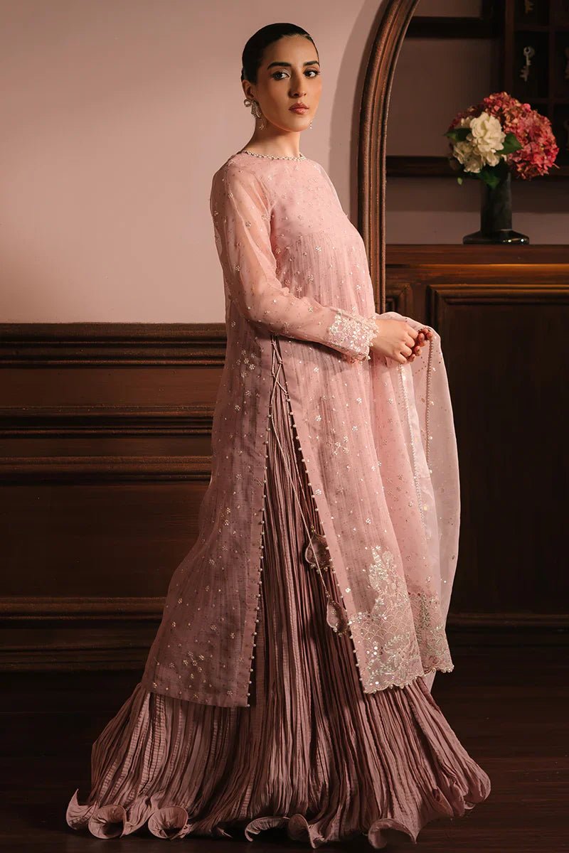 ROSY WHISPER - 4PC NET EMBROIDERED SUIT - NEW NAMAL PRET