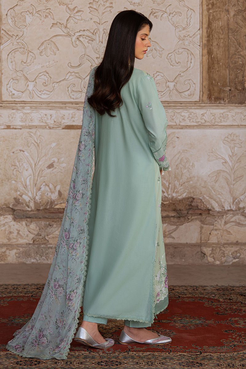 SAGE GRACE - 3PC EMBROIDERED LAWN SUIT - NEW NAMAL PRET