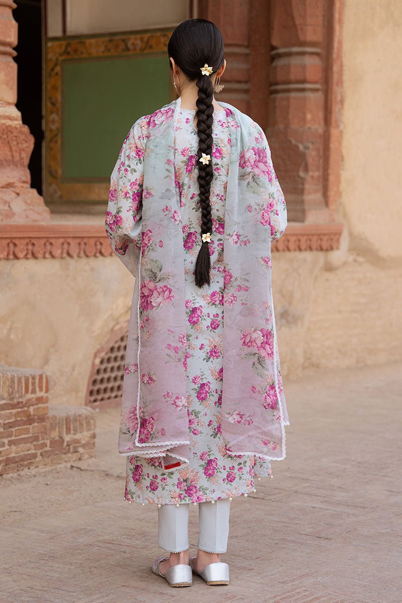 SPARKLING GEM - 3PC PRINTED LAWN SUIT - NEW NAMAL PRET