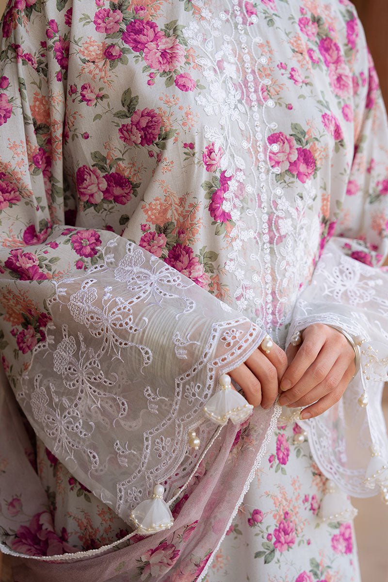 SPARKLING GEM - 3PC PRINTED LAWN SUIT - NEW NAMAL PRET
