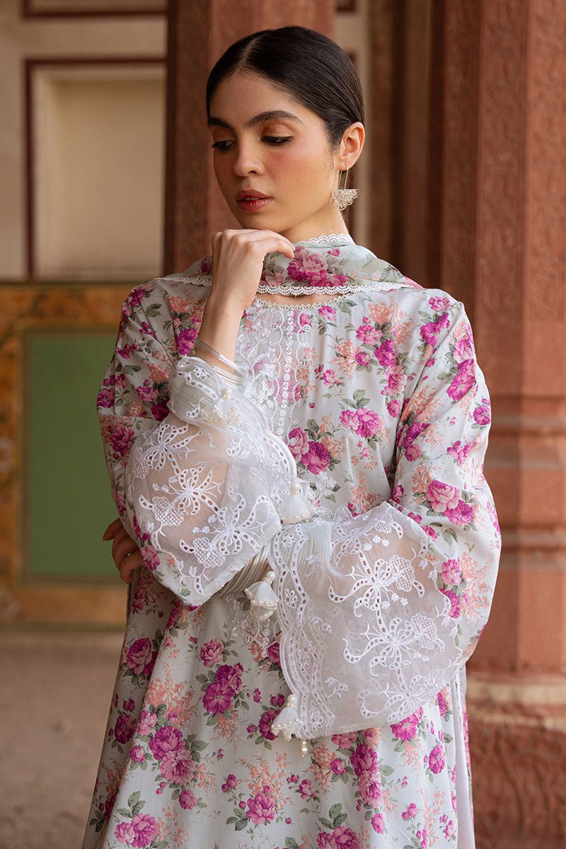 SPARKLING GEM - 3PC PRINTED LAWN SUIT - NEW NAMAL PRET