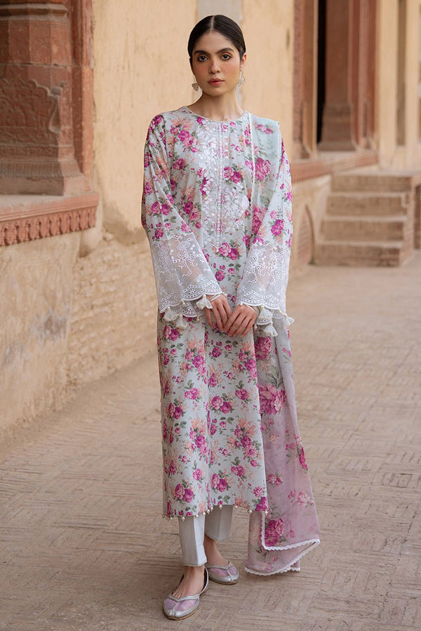 SPARKLING GEM - 3PC PRINTED LAWN SUIT - NEW NAMAL PRET