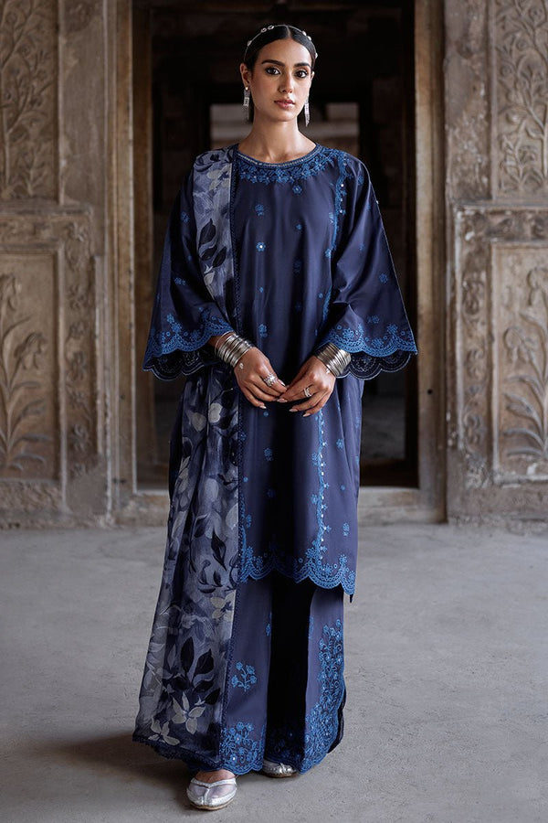 STAR GAZE - 3PC EMBROIDERED LAWN SUIT - NEW NAMAL PRET