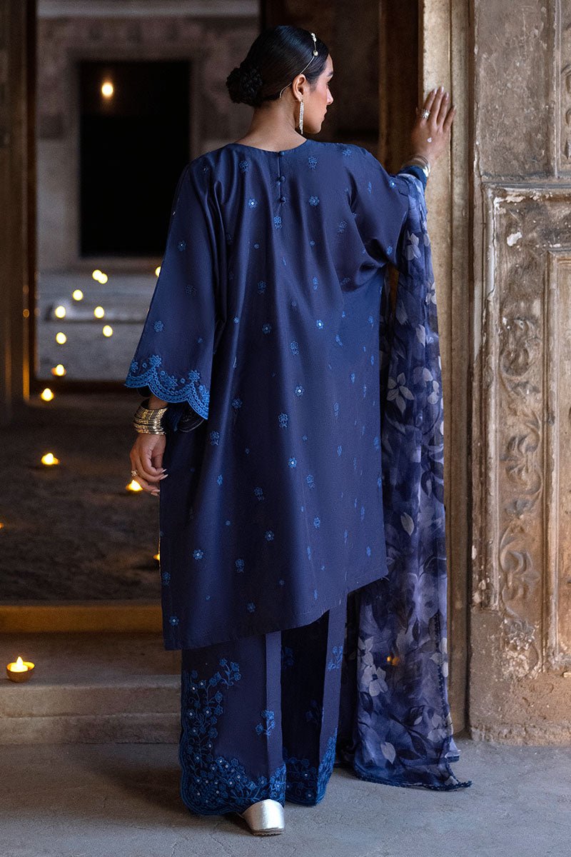 STAR GAZE - 3PC EMBROIDERED LAWN SUIT - NEW NAMAL PRET