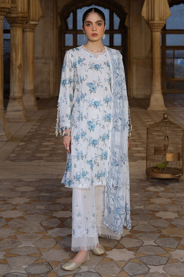 SUMMER MELODY - 3PC PRINTED LAWN SUIT - NEW NAMAL PRET