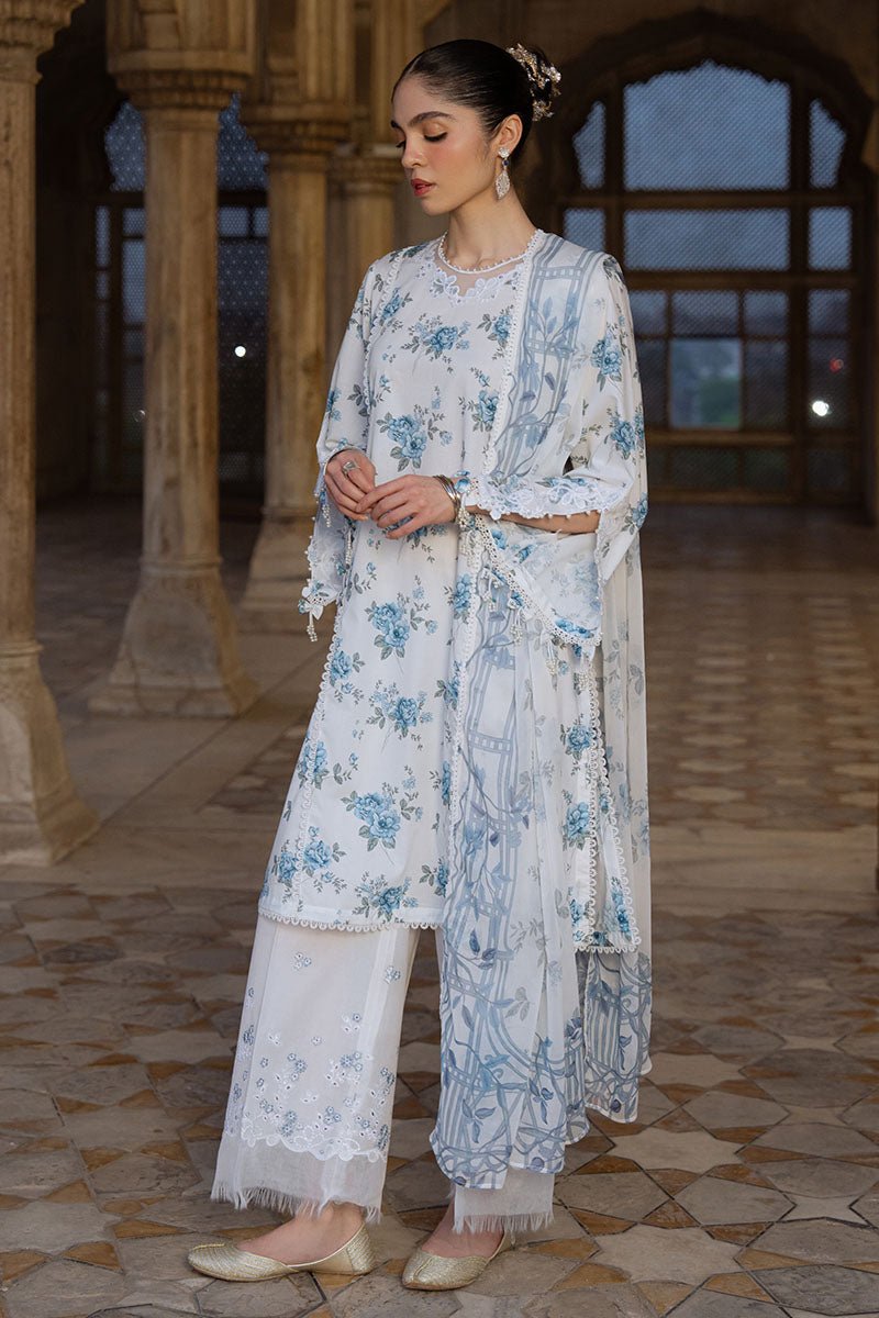 SUMMER MELODY - 3PC PRINTED LAWN SUIT - NEW NAMAL PRET