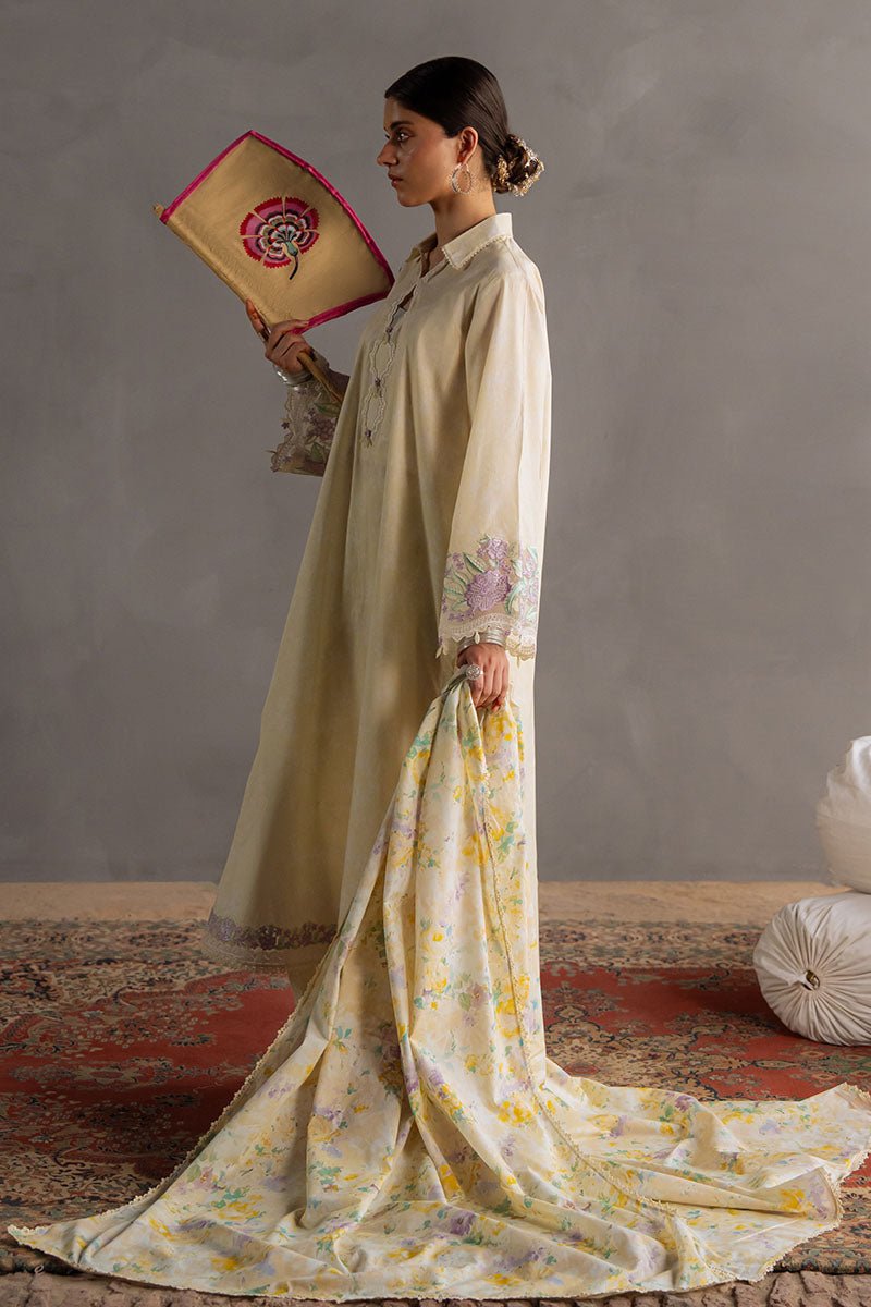 SUNSHINE GLOW - 3PC PRINTED LAWN SUIT - NEW NAMAL PRET