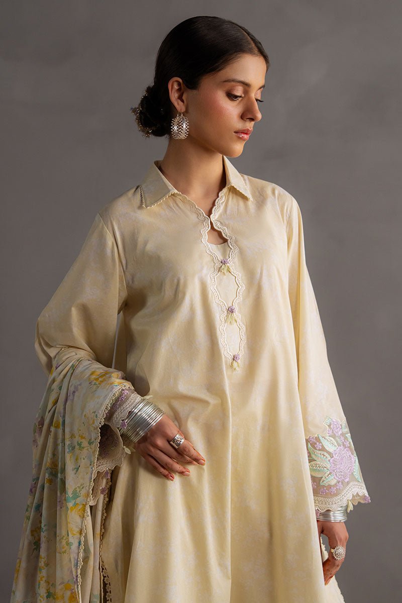 SUNSHINE GLOW - 3PC PRINTED LAWN SUIT - NEW NAMAL PRET